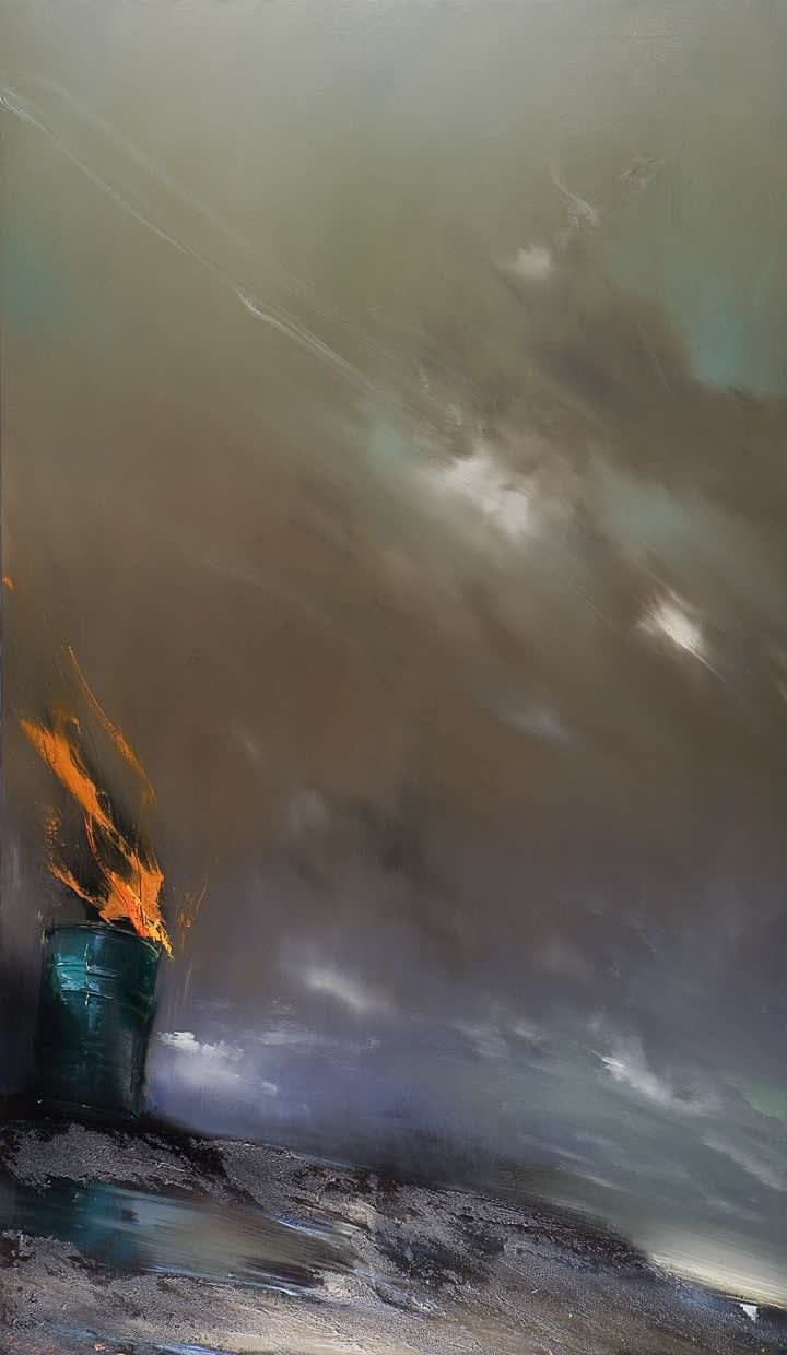 Jean ARCELIN, La danse du feu