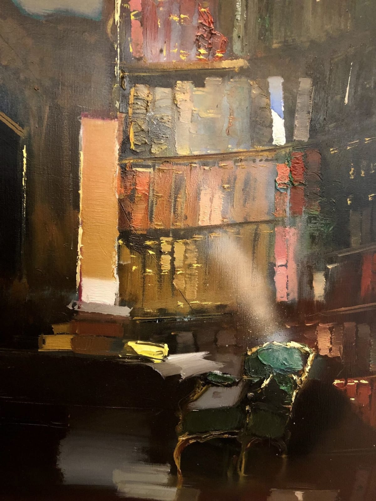 Jean ARCELIN, Bibliothèque du salon oval