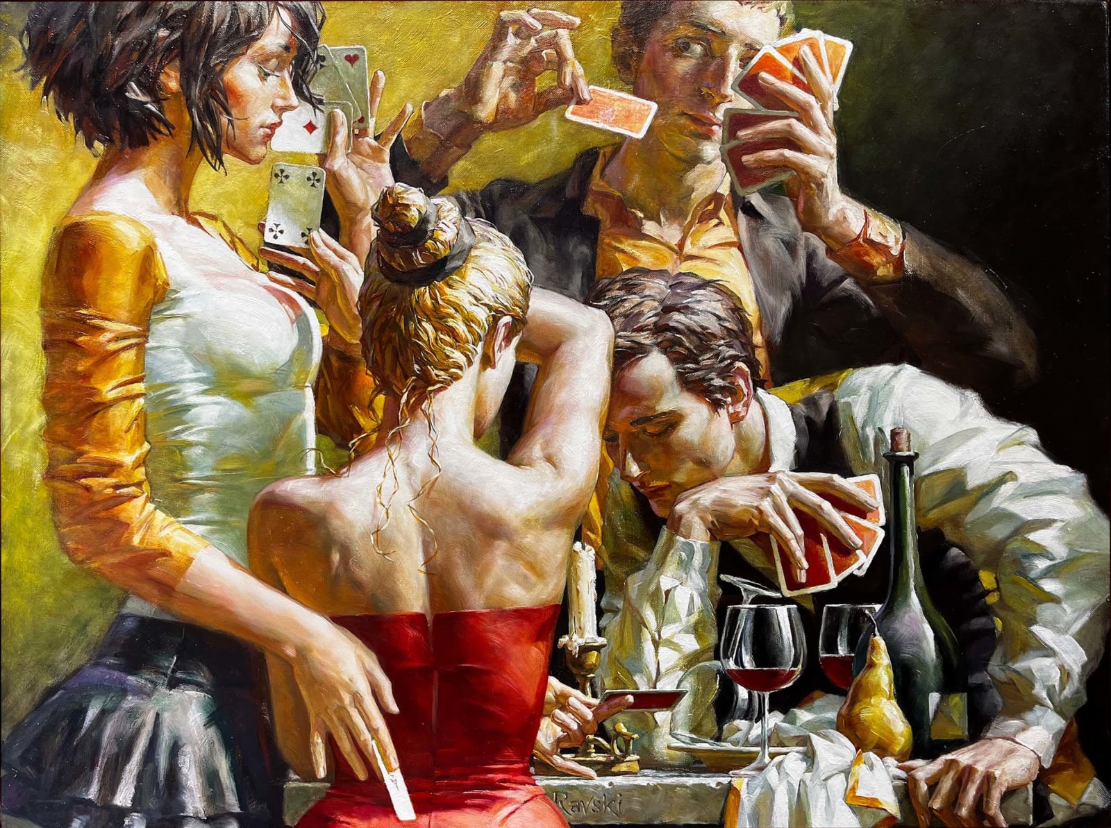 Alexej RAVSKI, Les Tricheurs, 2023