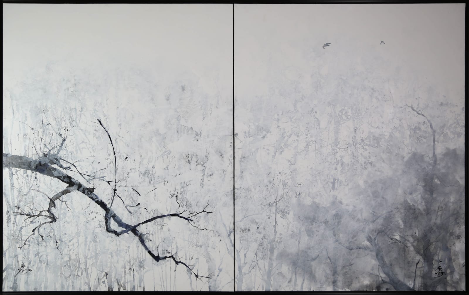 Eishin YOZA, Hiver Diptych I