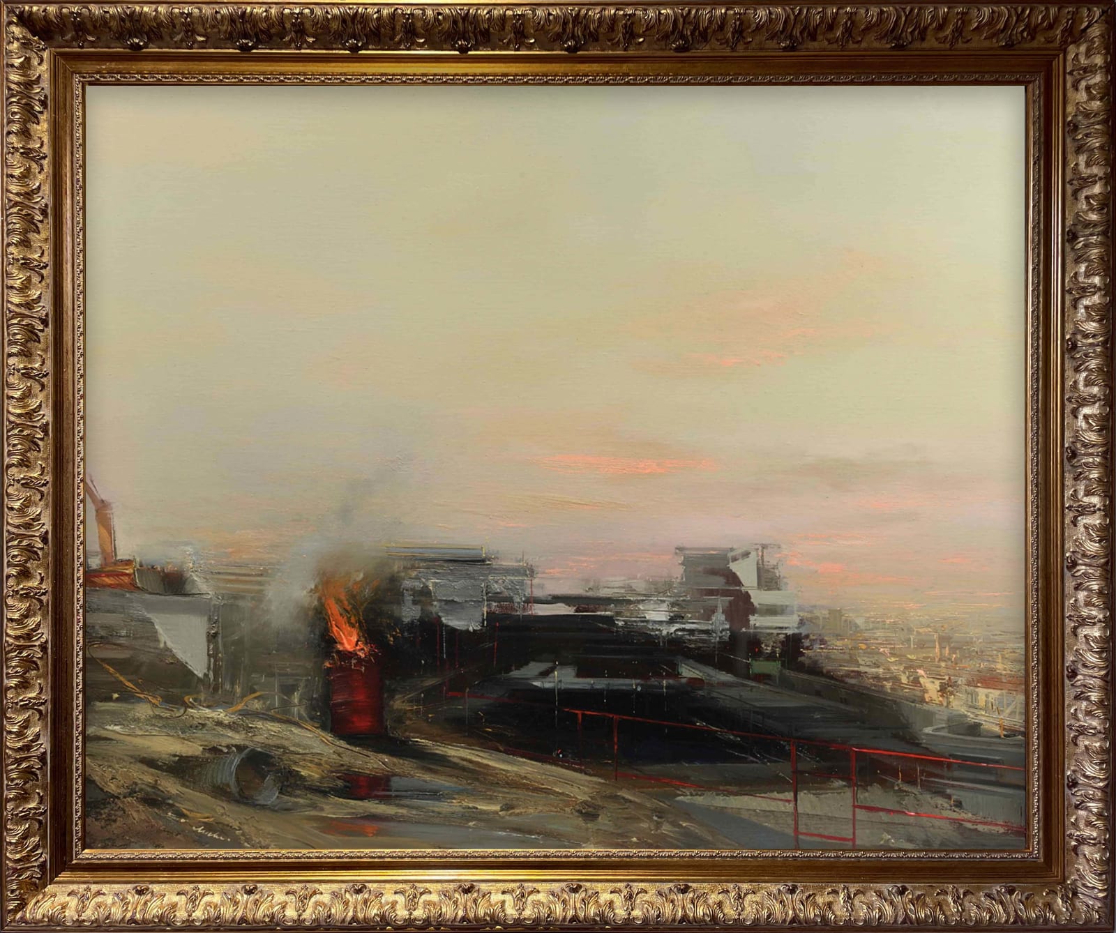 Jean ARCELIN, La danse du feu, 2022