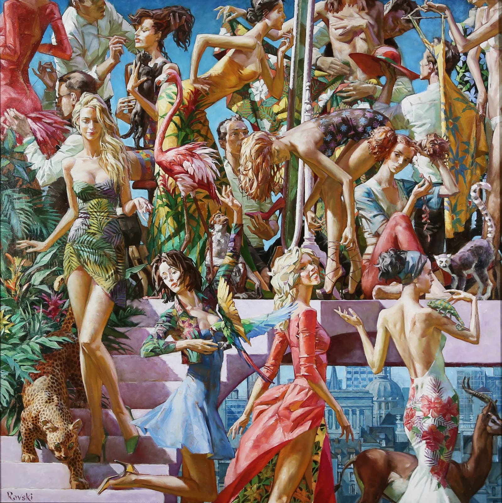 Alexej RAVSKI, Défilé de mode, 2021