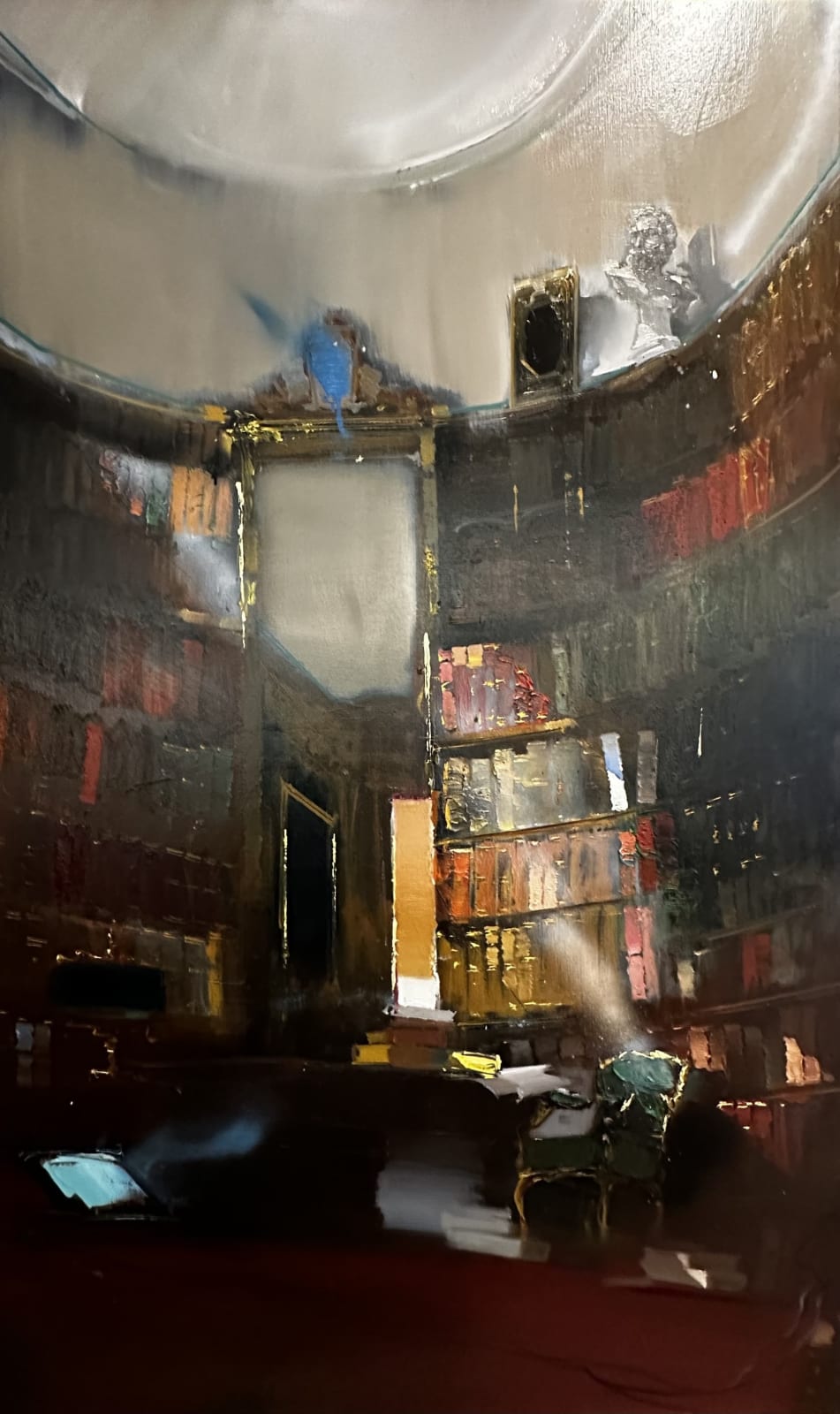 Jean ARCELIN, Bibliothèque du salon oval