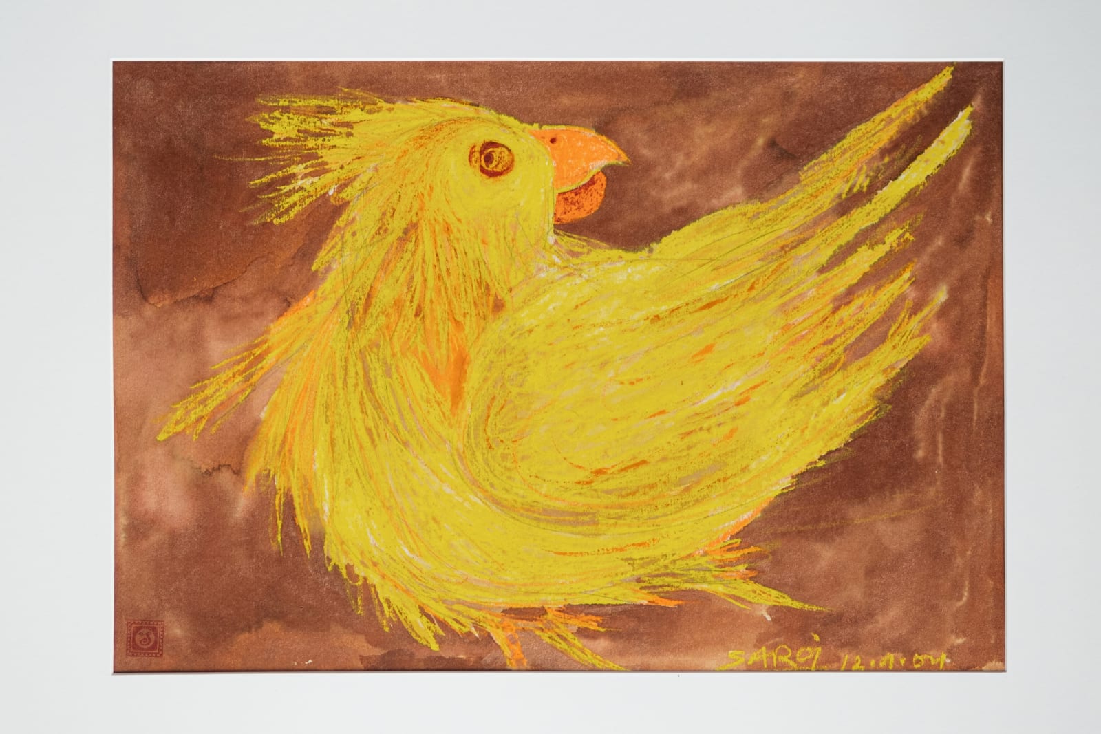 Saroj Kumar Singh, A Rebel Bird and its Golden Humid Heat of Feelings 1