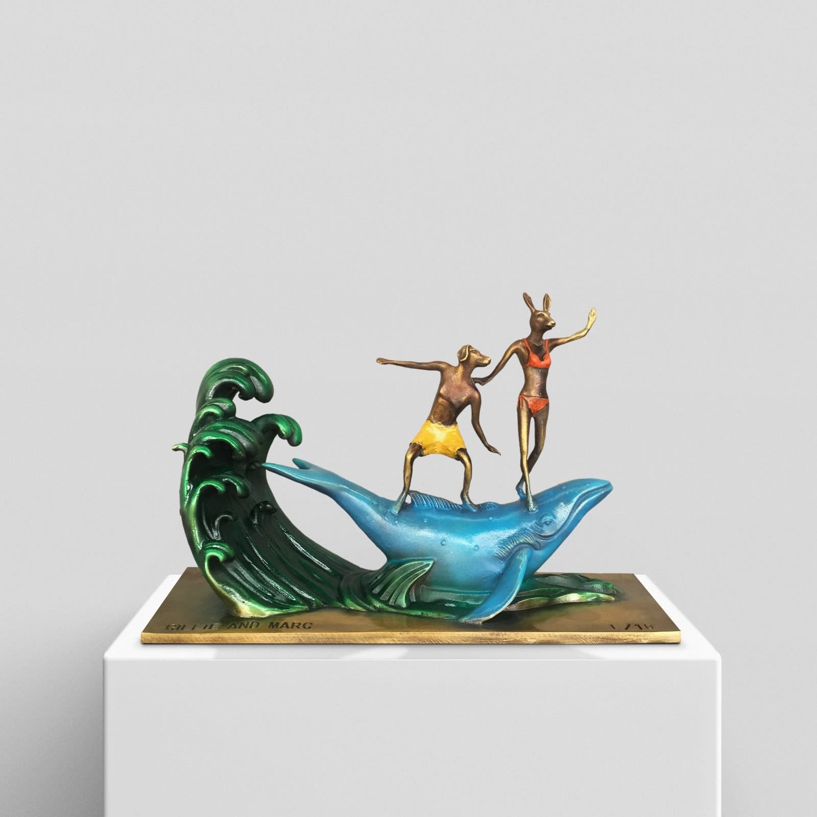 Gillie and Marc, They Had a Whale of an Adventure on a Grand Scale