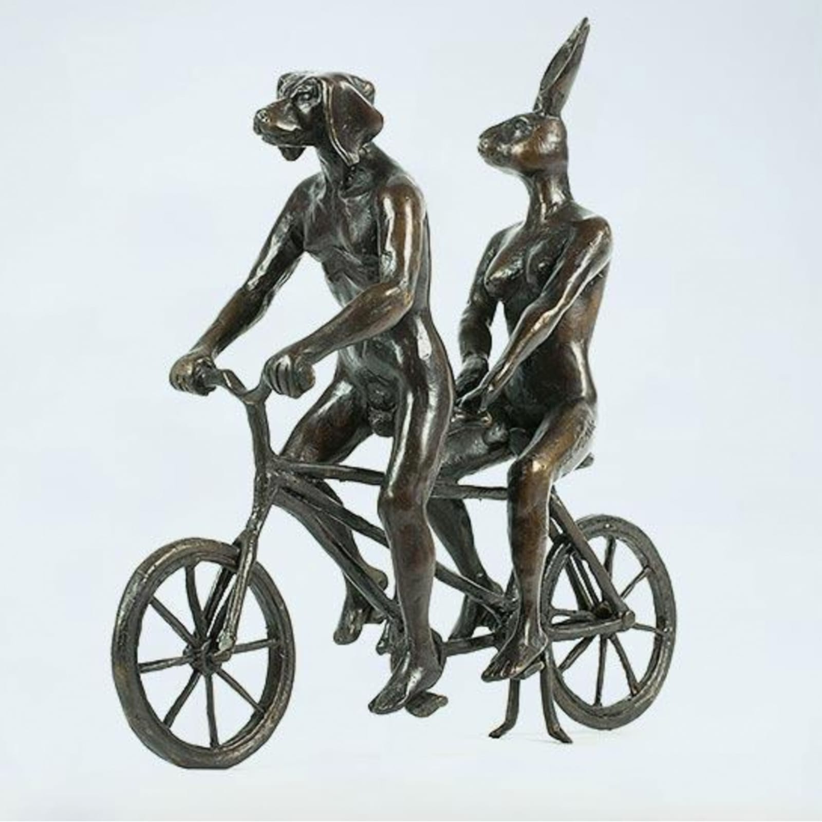 Gillie and Marc, They Loved Riding Together in Paris
