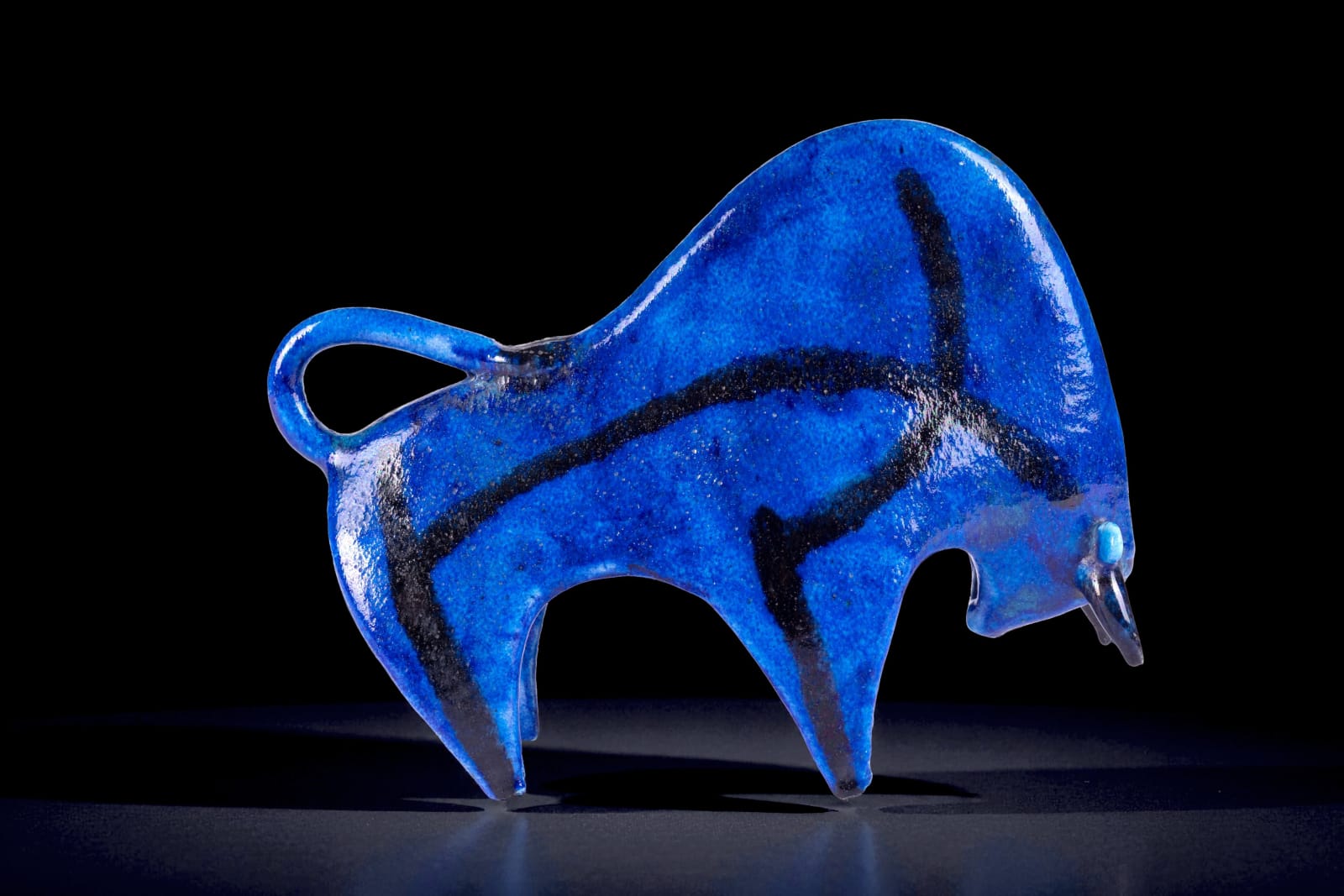 Guido Gambone, Bull Sculpture, 1960 - 1969
