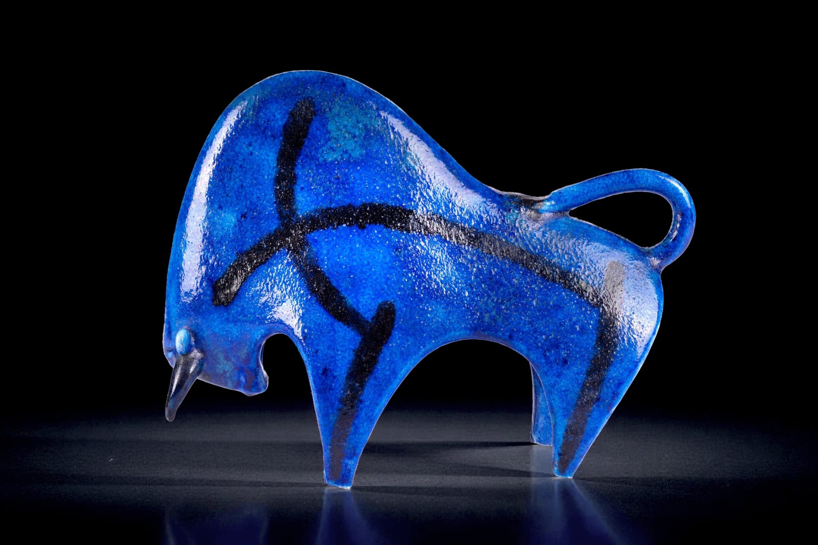 Guido Gambone, Bull Sculpture, 1960 - 1969