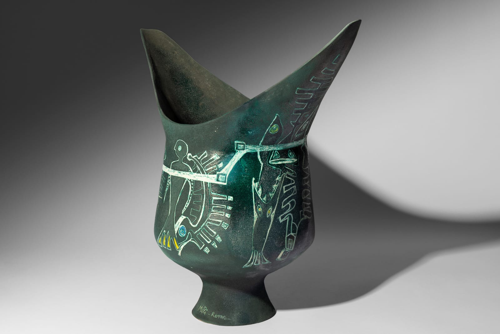 Salvatore Meli, Sharp Vase, 1950