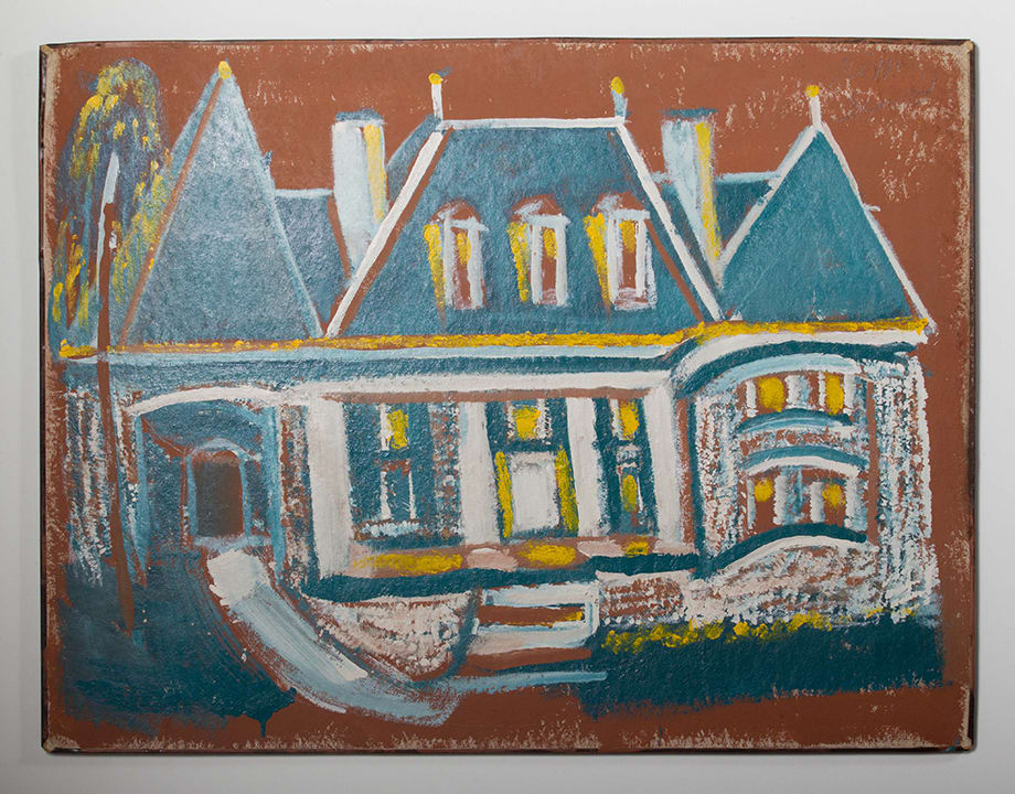 Jimmy Lee Sudduth, Large Blue House