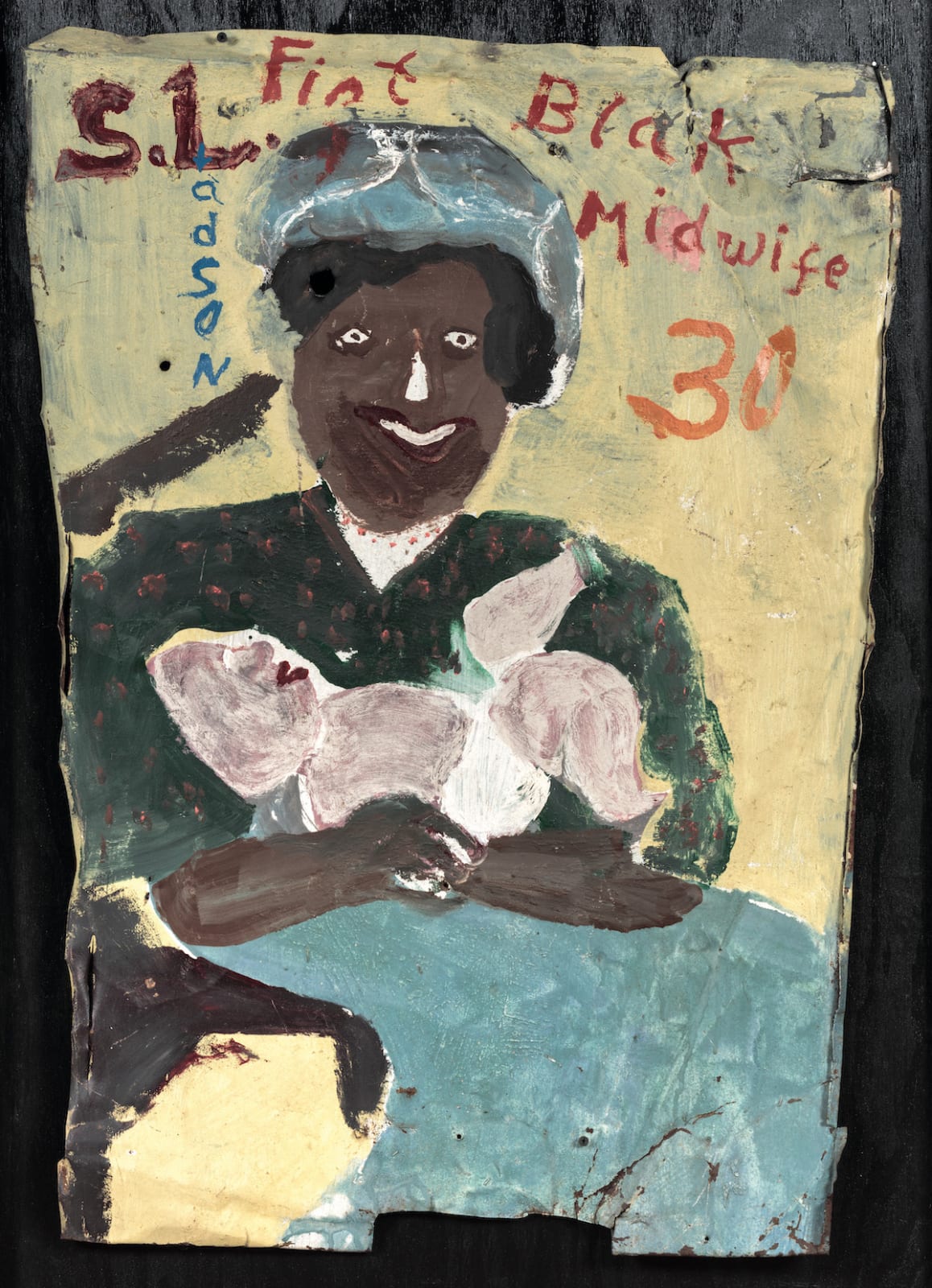 Sam Doyle, S. Ladson Firt Blak Midwife, c. 1980