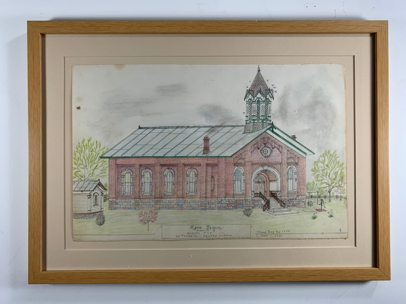 Jacques De Du-GLASS, Karo School Lynxbourgh, Indiana, c. 1992