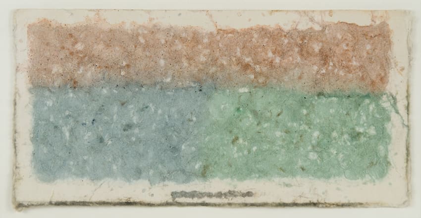 James Castle, Untitled (Colored Abstraction)