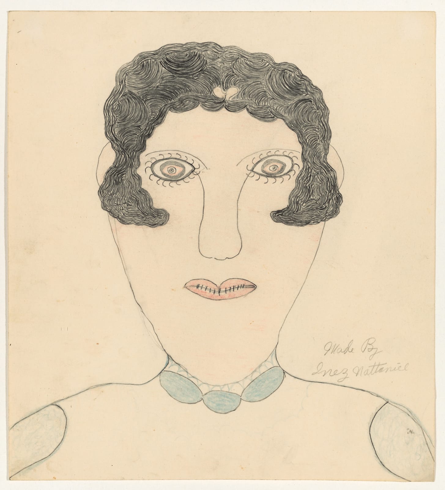 Inez Nathaniel Walker, Untitled (Portrait of a Woman)