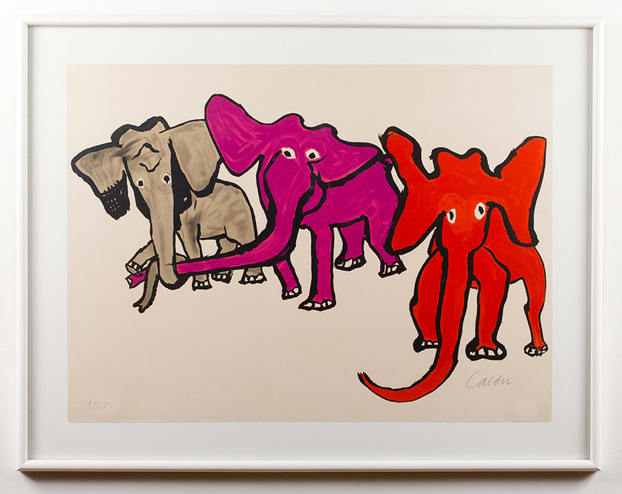 Alexander Calder, Untitled (Elephants)
