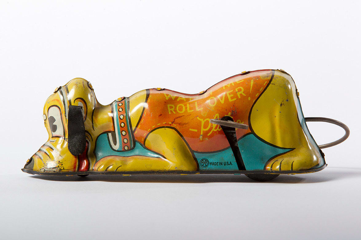 TOYS, Walt Disney "Wise Pluto" Wind-Up Toy, 1939