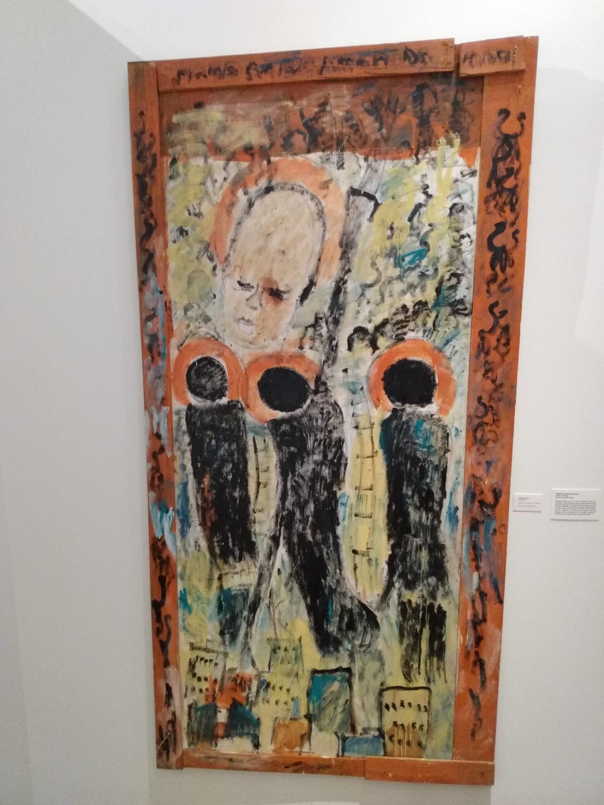 Purvis Young, Untitled (Three Saints and Needle)