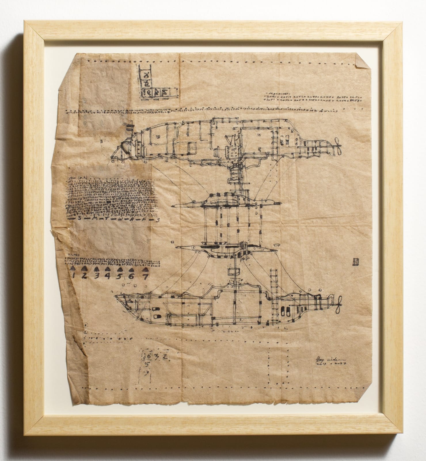 George Widener, Untitled (Boat), 2013