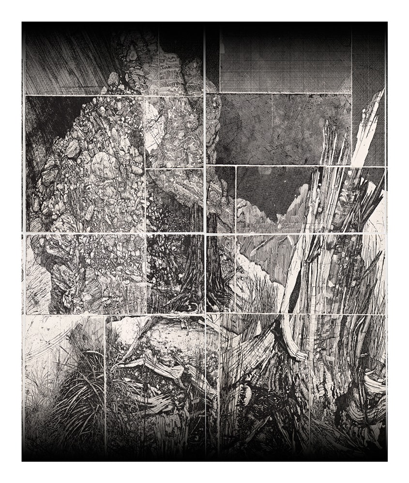 Raymond Arnold, Elsewhere World - Transitional Image V, 2015