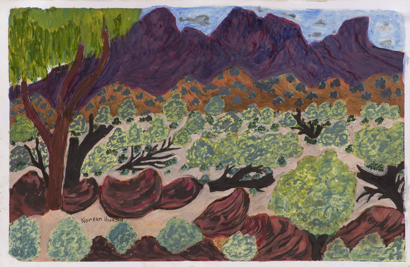Noreen Hudson, Rutjipma (Mt Sonder), 2017