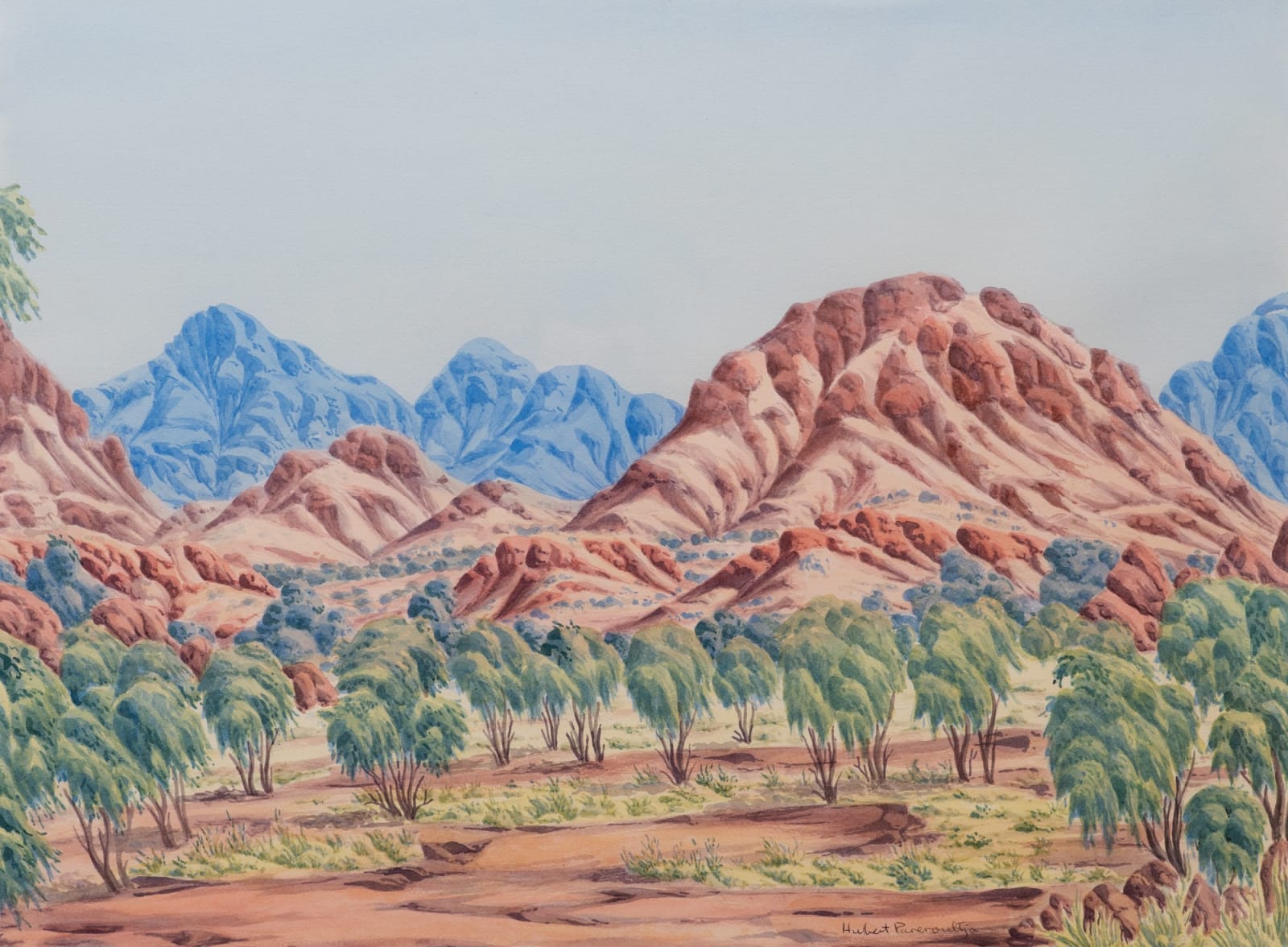 Hubert Pareroultja, Tjoritja (West MacDonald Ranges) III, 2020