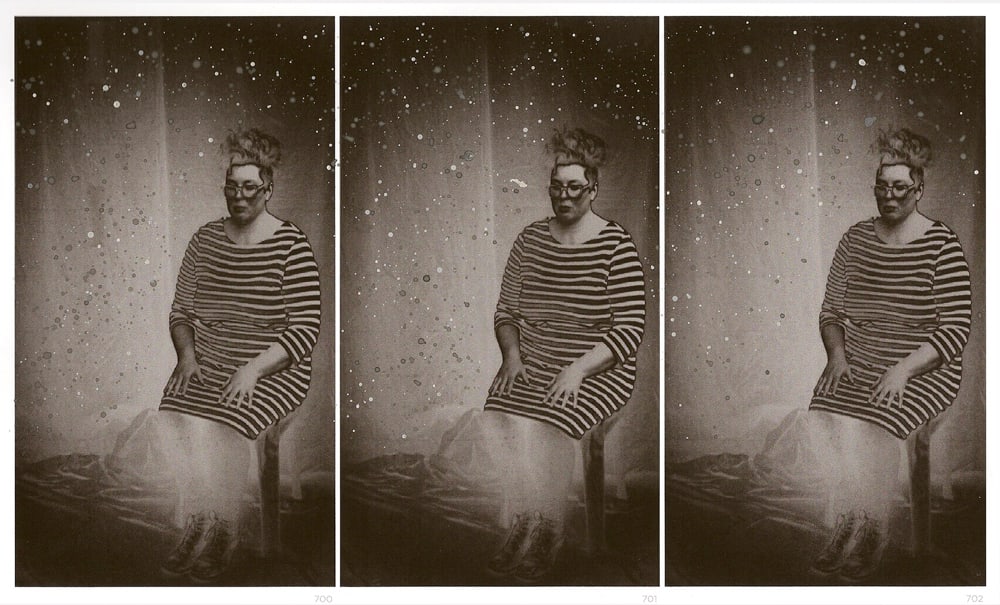 Sally Rees, The Medium frames 700 - 702, 2012