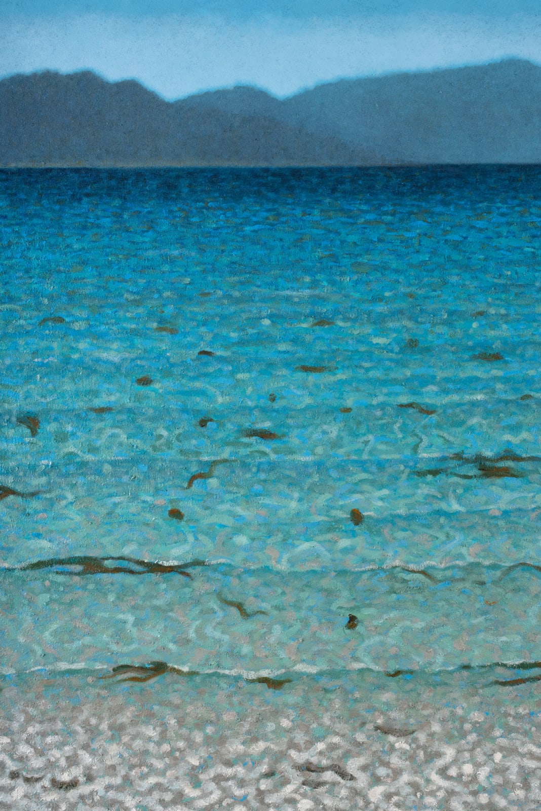 Richard Wastell, Wanting to go for a swim at Friendly Beaches, 2021