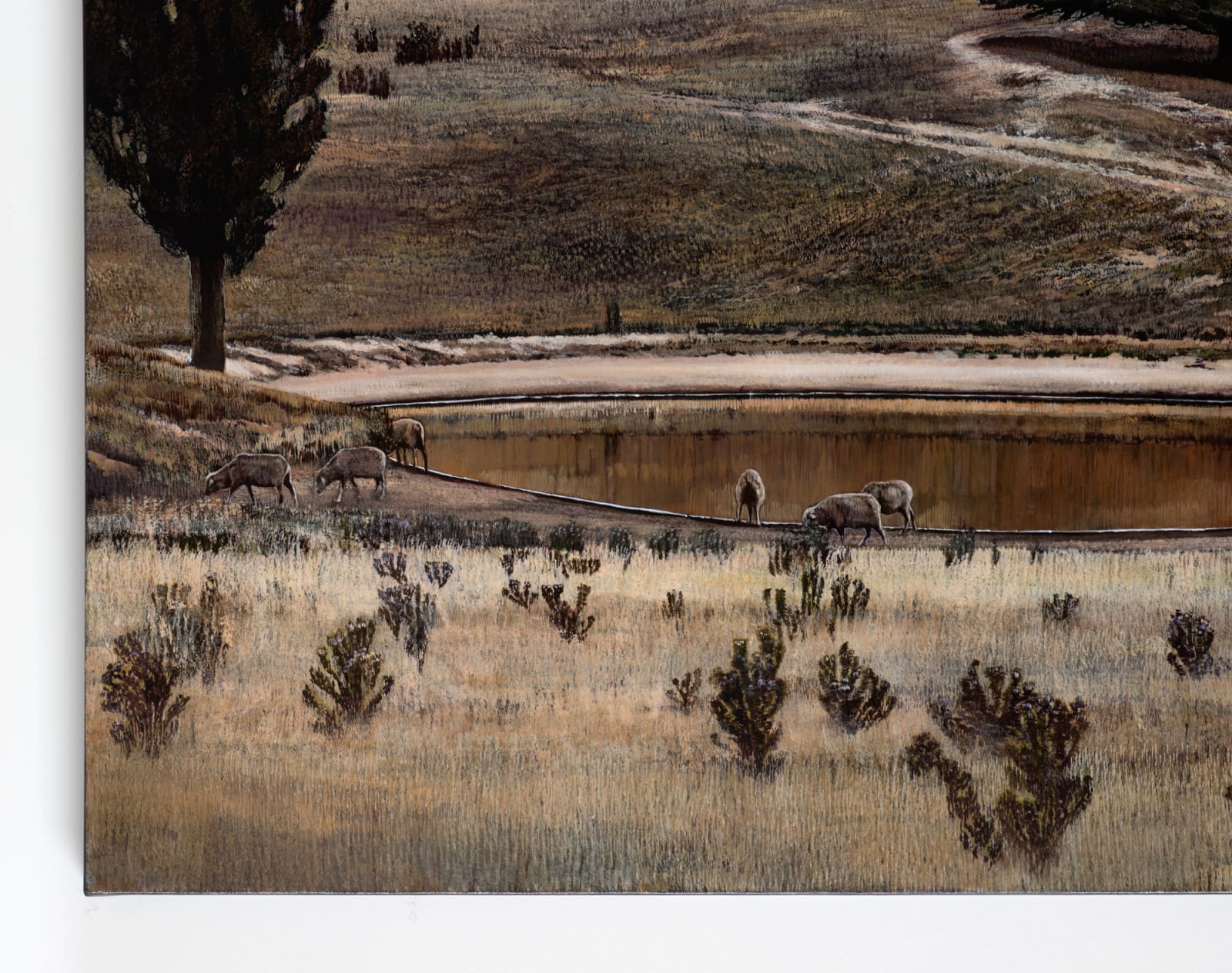 Stephanie Tabram, The little dam, 2020