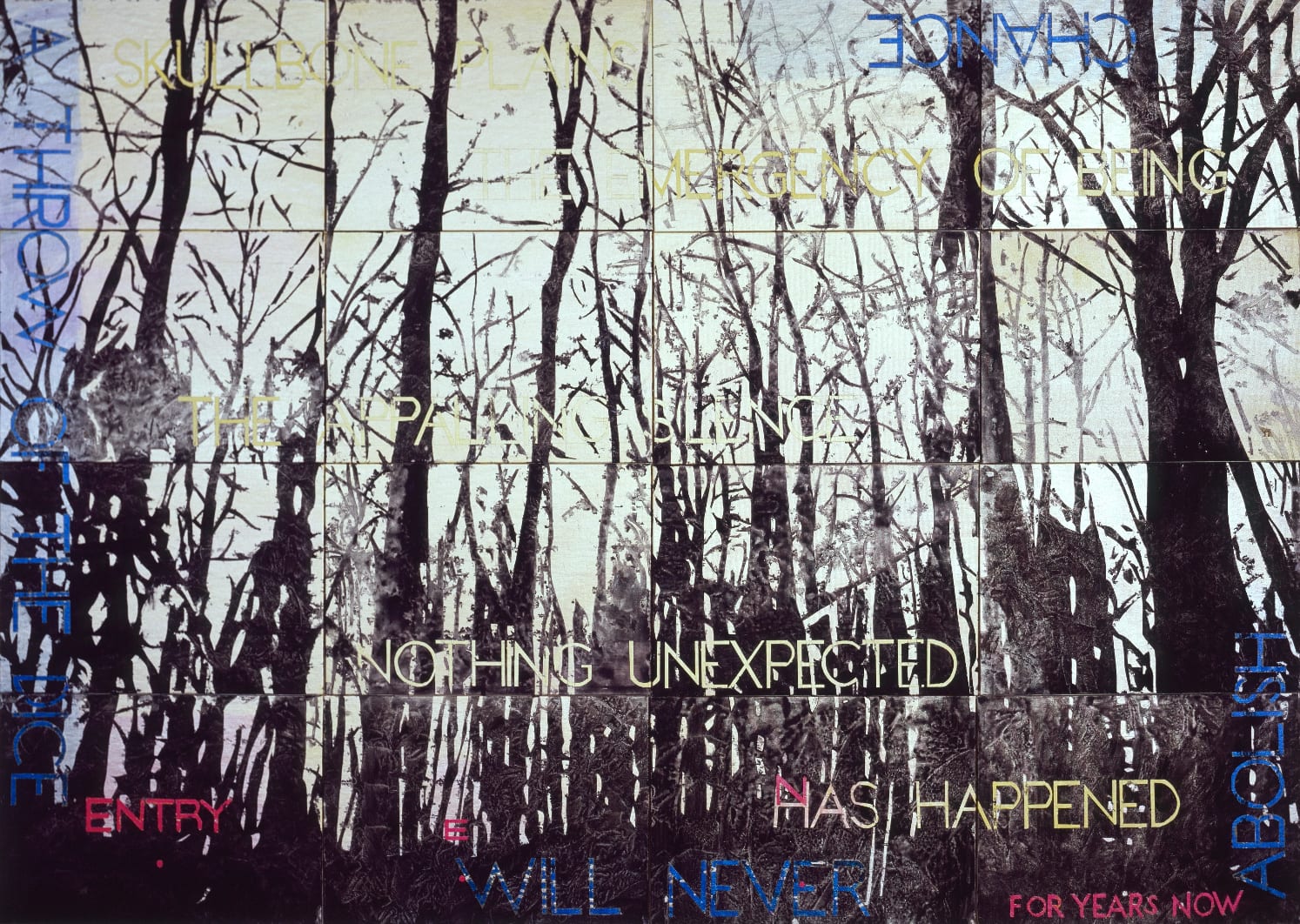 Imants Tillers, Nature Speaks: EN, 2013