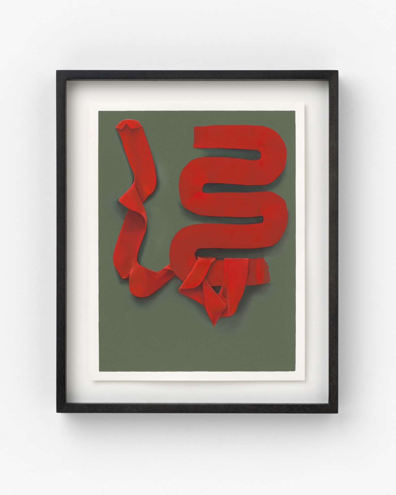 Annika Koops, Double Binds #2 (red s3), 2021