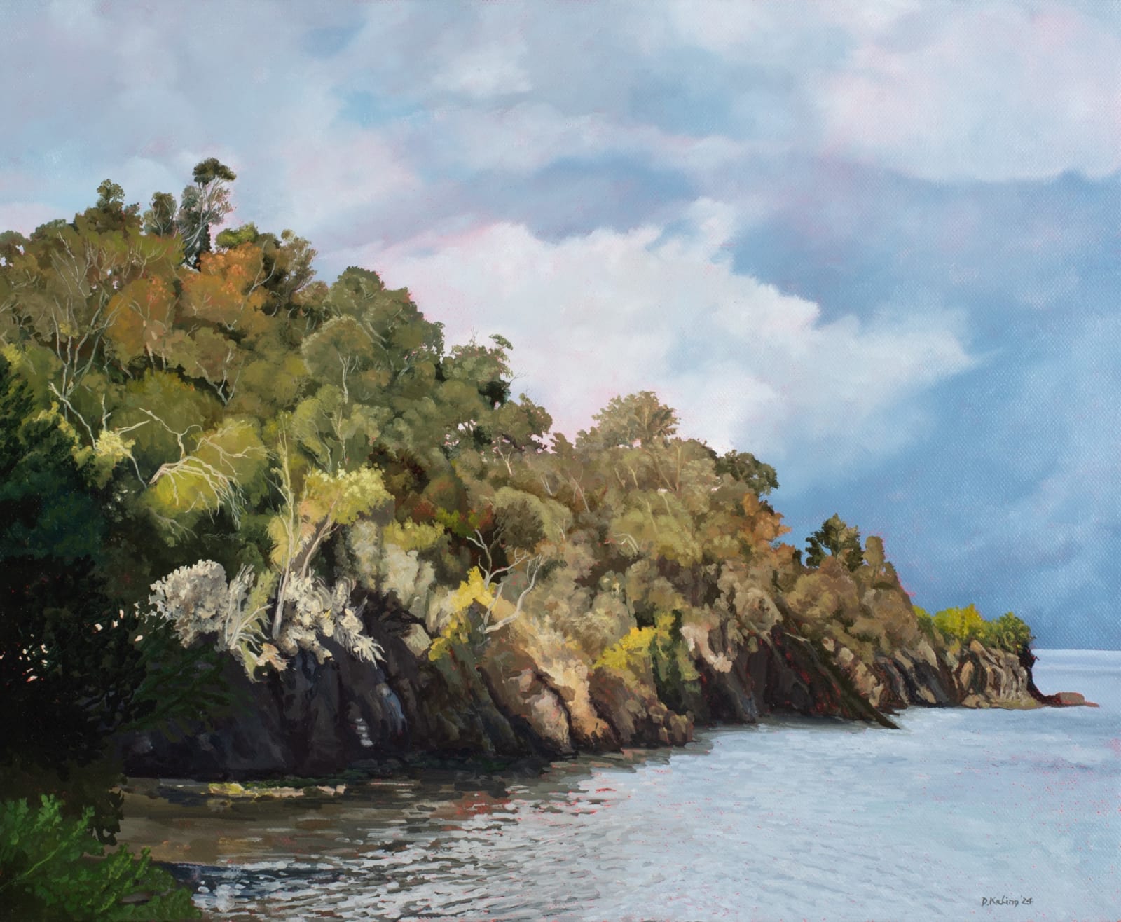 David Keeling, Cornelian Bay, 2024