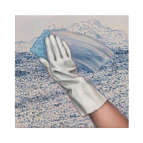 Amber Koroluk-Stephenson, White Wash I, after John Glover, 2021