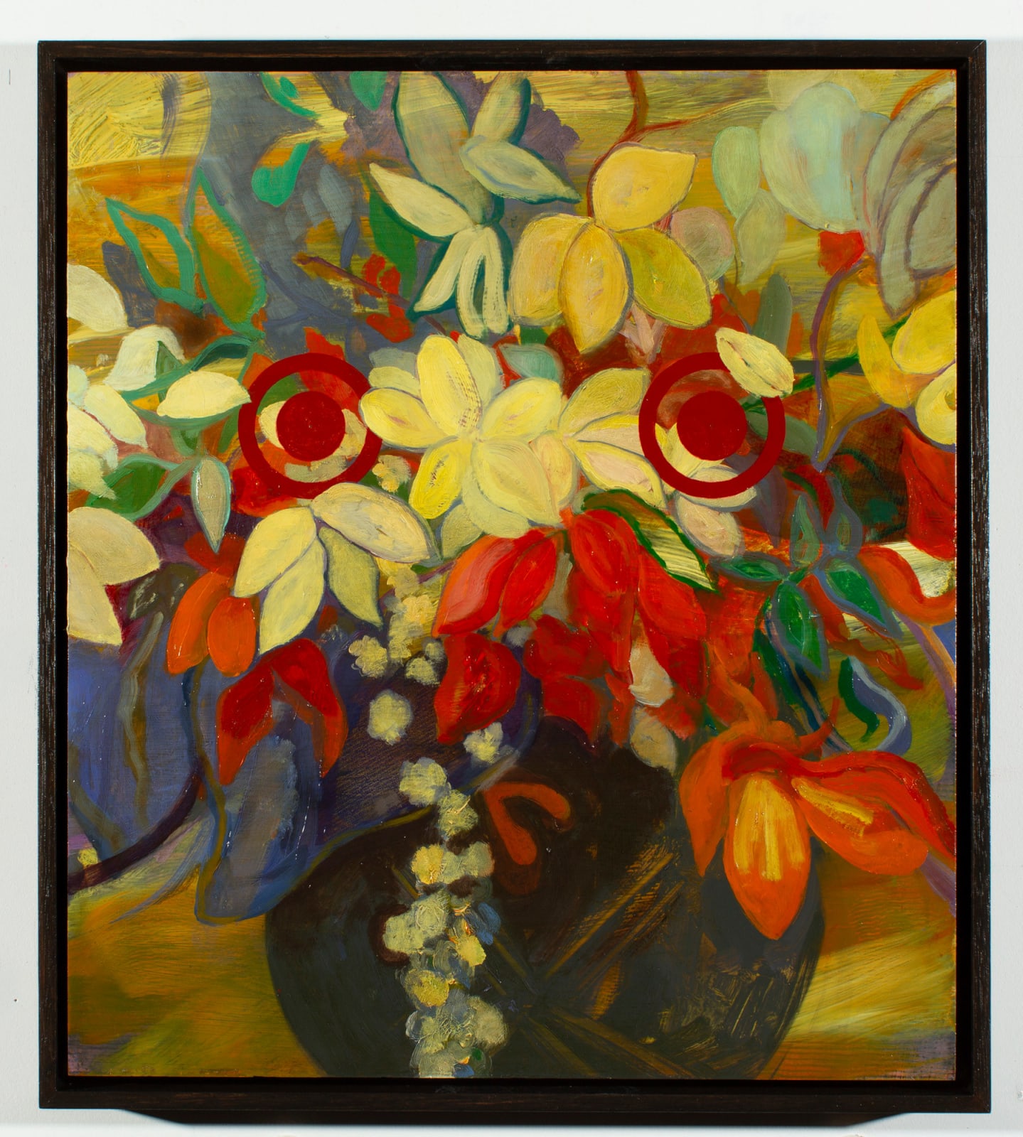 Neil Haddon, A vase of flowers (from Gauguin), 2024