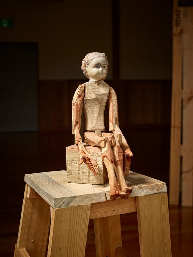 Gay Hawkes, Self portrait as child, 2020