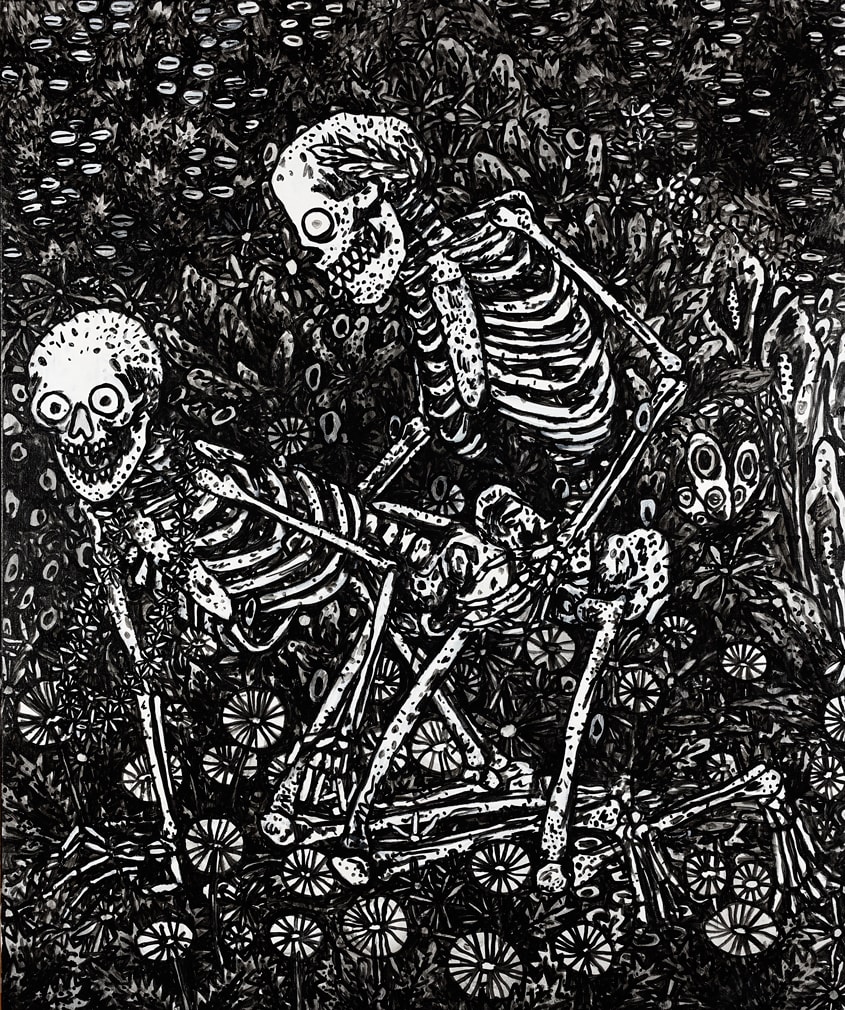 Tom O'Hern, Spoonfucking in the gloaming, 2015