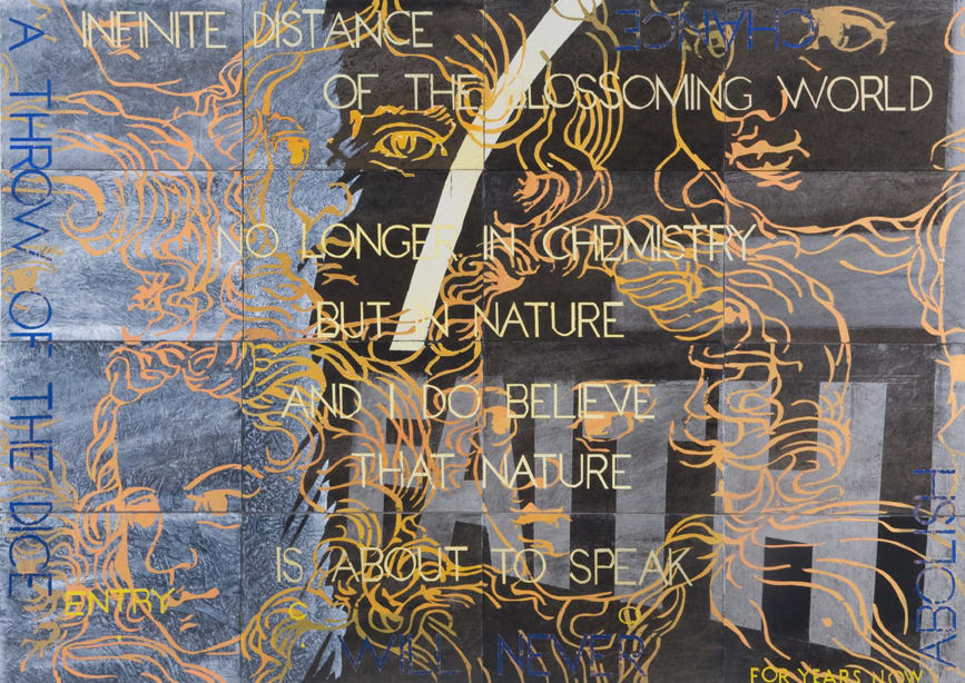 Imants Tillers, Nature speaks : CQ, 2010