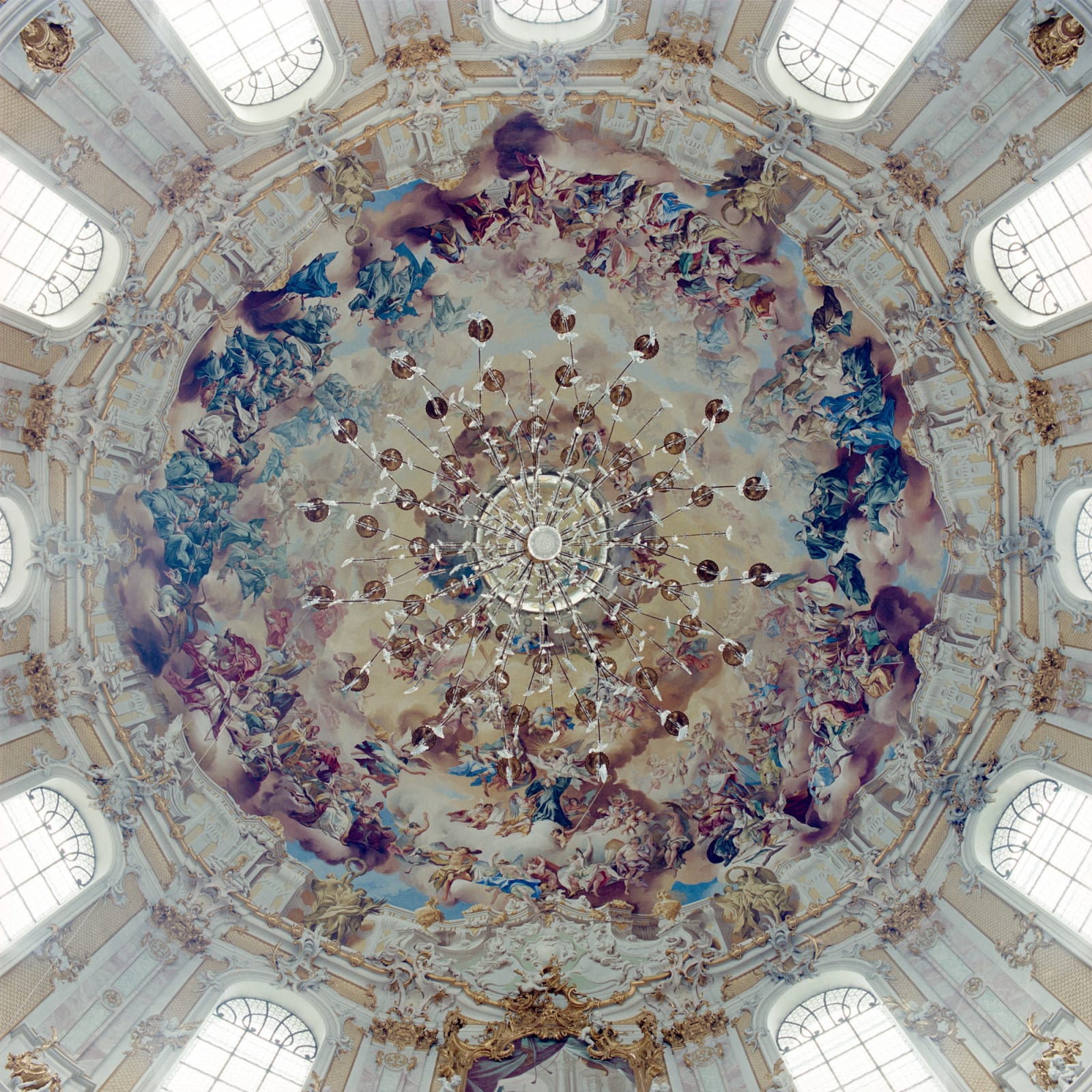 David Stephenson, 24909 Benedictine Monastery, Ettal, Germany, renovated 1709-45
