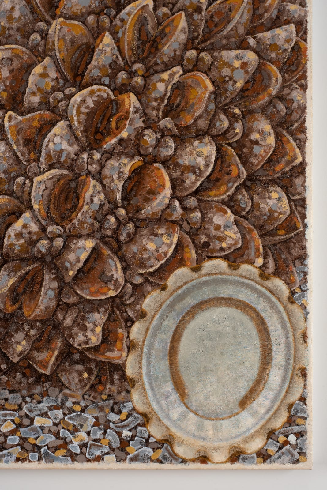 Richard Wastell, The She-oak pod. Origin of the world, 2024