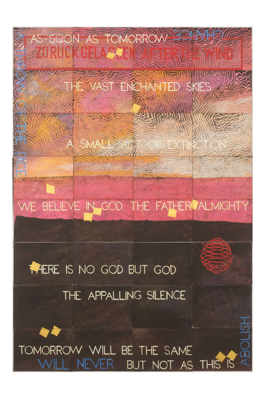 Imants Tillers, Tomorrow, 2025