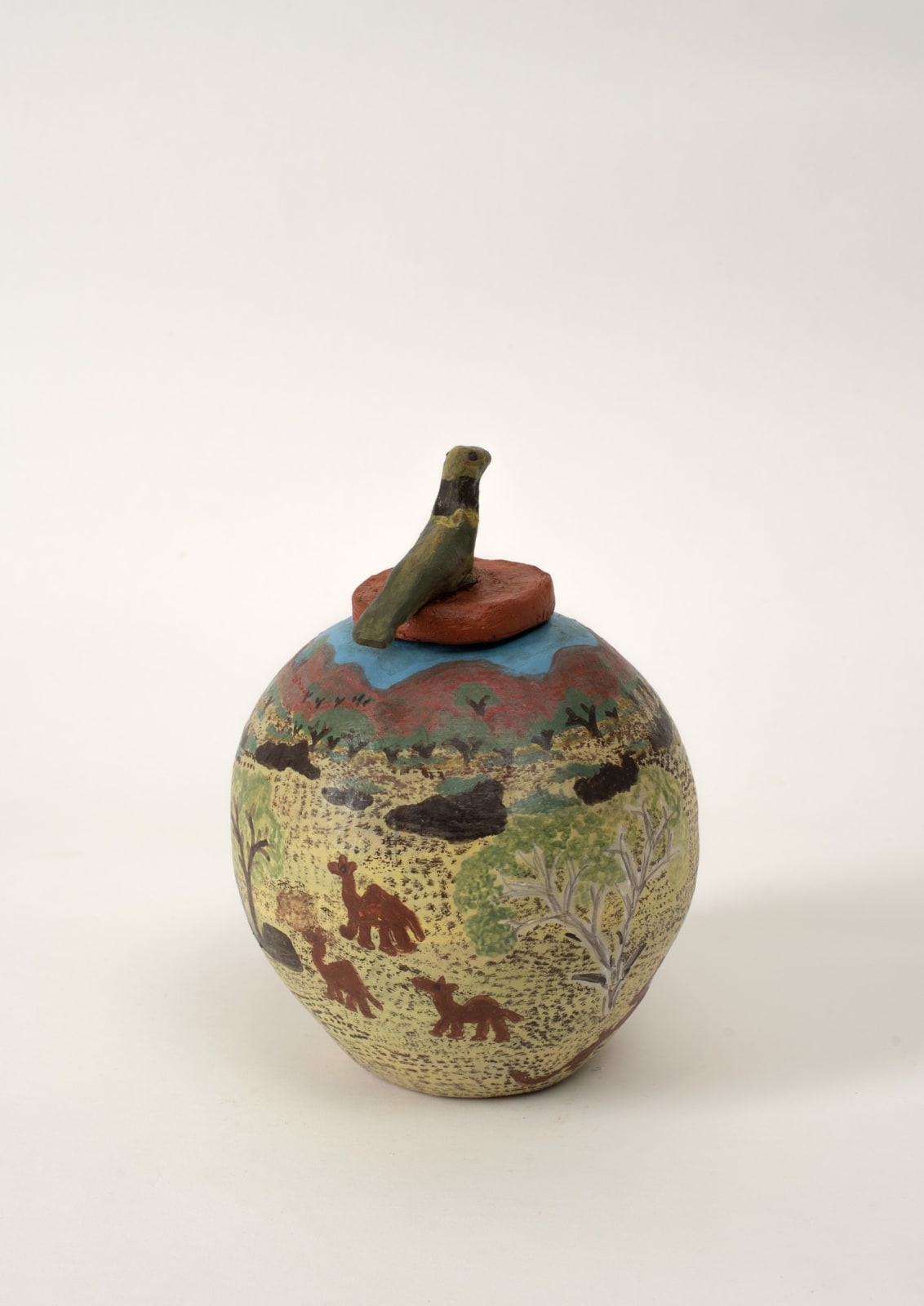 Claire Pareroultja, Urlpaatja (Port Lincoln Parrot), 2024