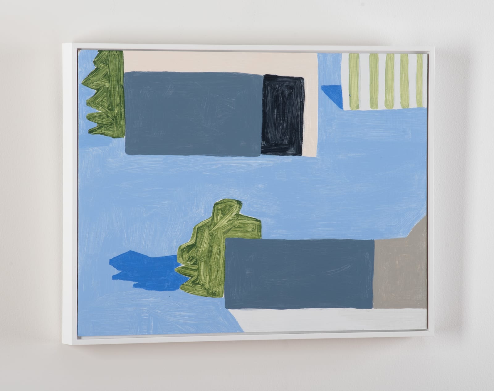 Neridah Stockley, A shed doorway, 2021