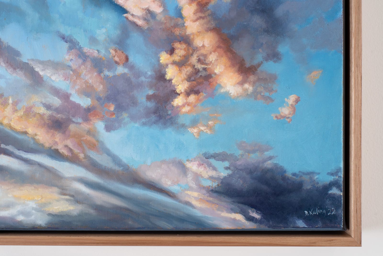 David Keeling, Up early with my head in the clouds 1, 2022