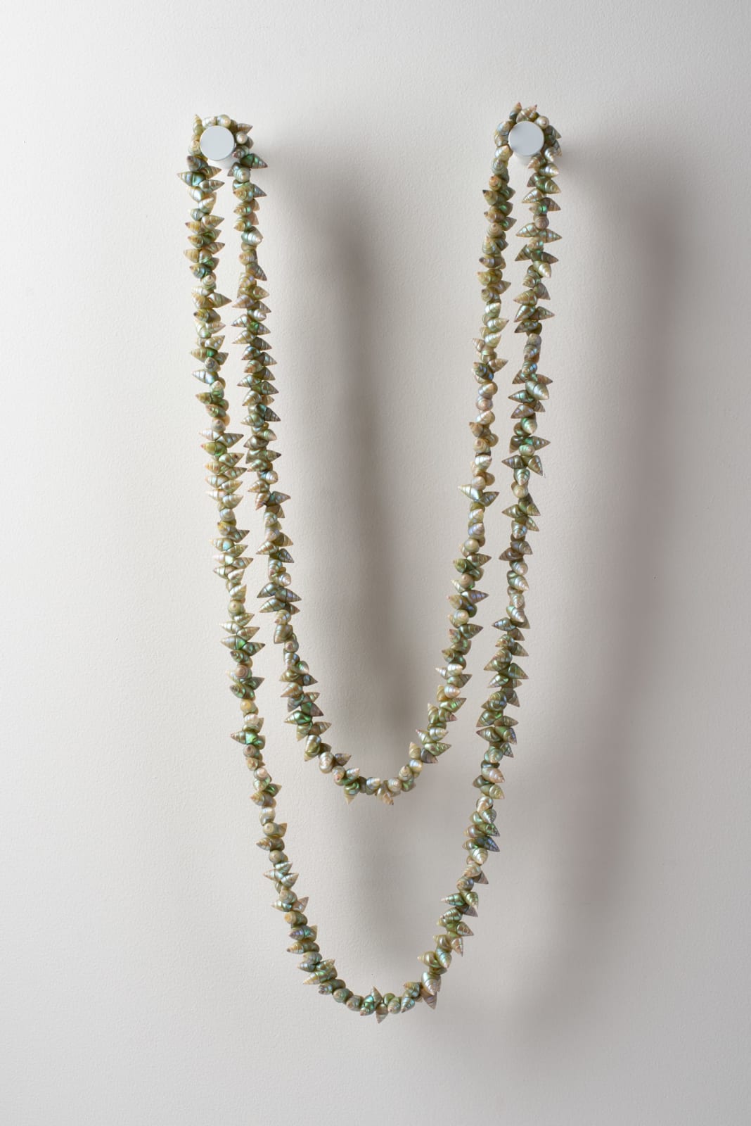 Aunty Lola Greeno, Pakana necklace - luna, 2025