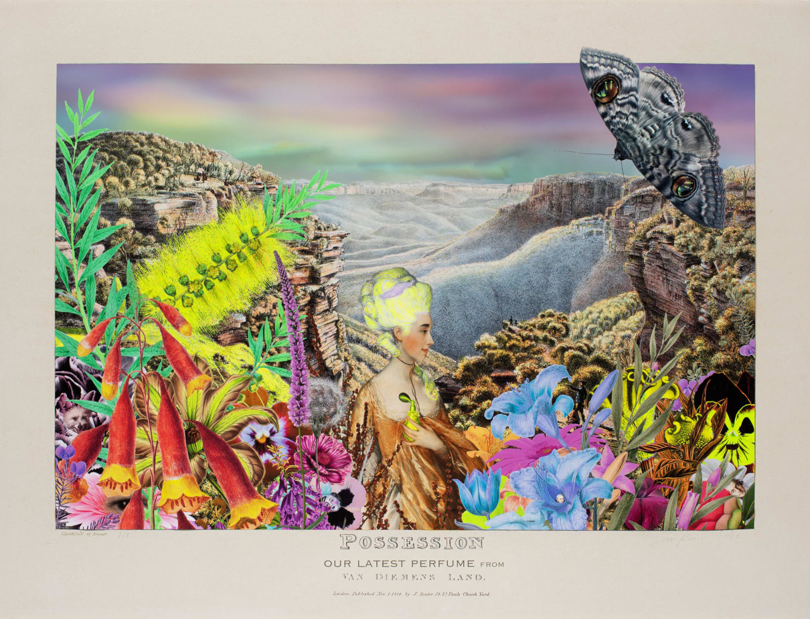 Joan Ross, Possession our latest perfume from Van Diemens Land, 2023