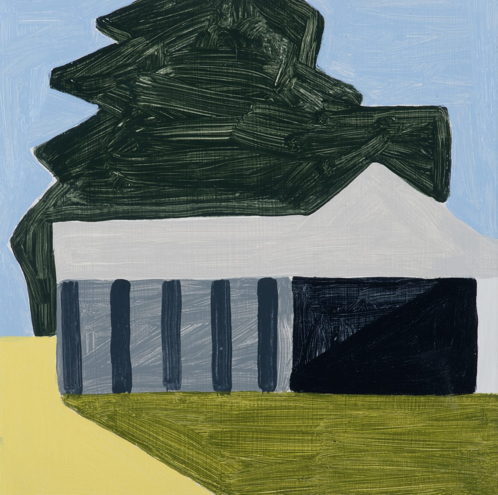 Neridah Stockley, A farm shed, 2022