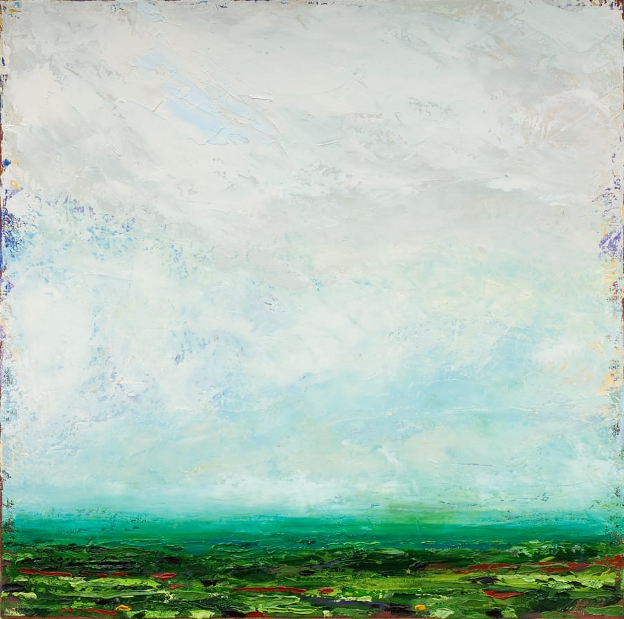 Patrick Grieve, View over Farmland, Montecchieollo, 2010