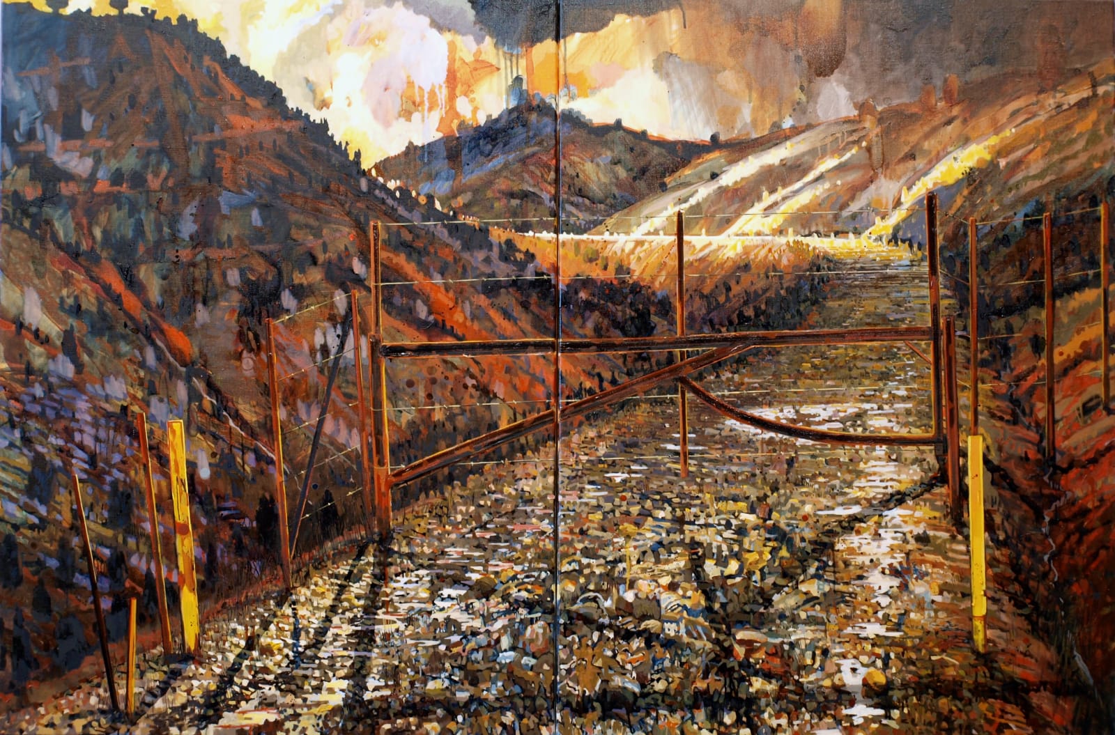 Raymond Arnold, The Road to Other - Everywhere vectored, 2022