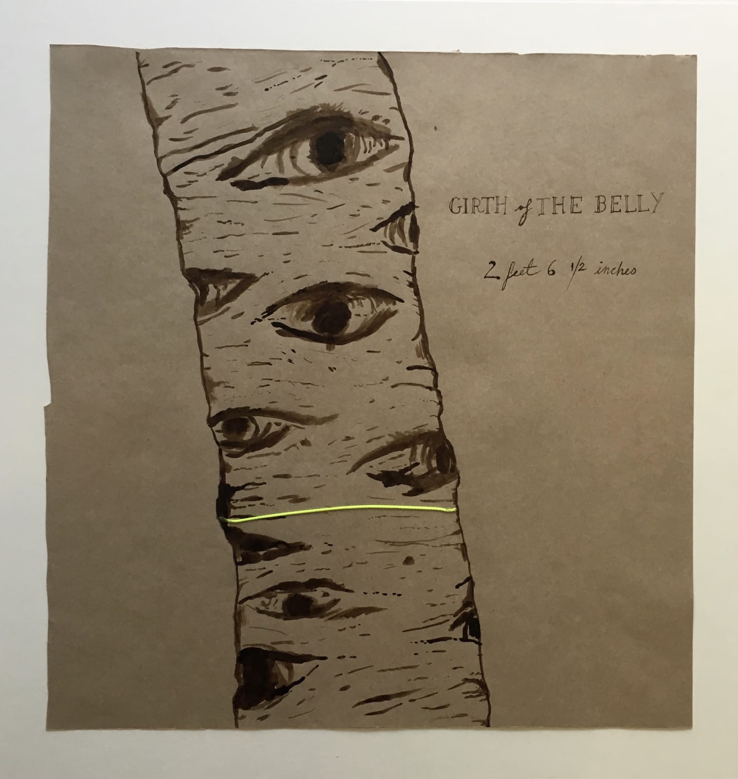 Joan Ross, Girth of the belly, 2019