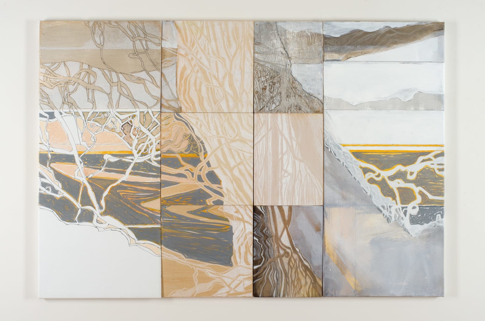 Caroline Rannersberger, Sienna Trees and Ocean , 2022