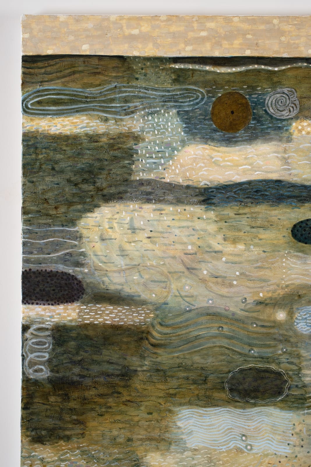 Tim Burns, Cloudy Bay Lagoon mouth, 2025